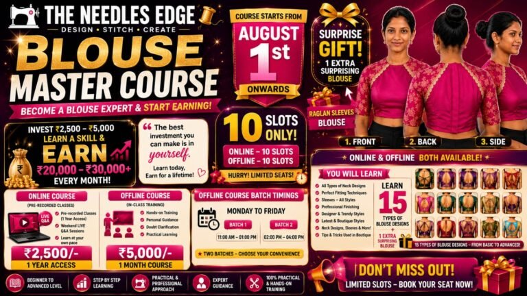 BLOUSE MASTER FULL COURSE